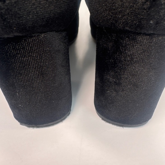 Free People Cecile Suede Ankle Block Heel Boots Sz 8 - Picture 15 of 15